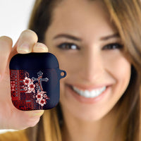 Samoa AIGA Mamanu Siapo Malu Motifs AirPods Case Flag Color