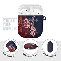 Samoa AIGA Mamanu Siapo Malu Motifs AirPods Case Flag Color