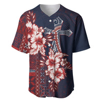 Samoa AIGA Mamanu Siapo Malu Motifs Baseball Jersey Flag Color