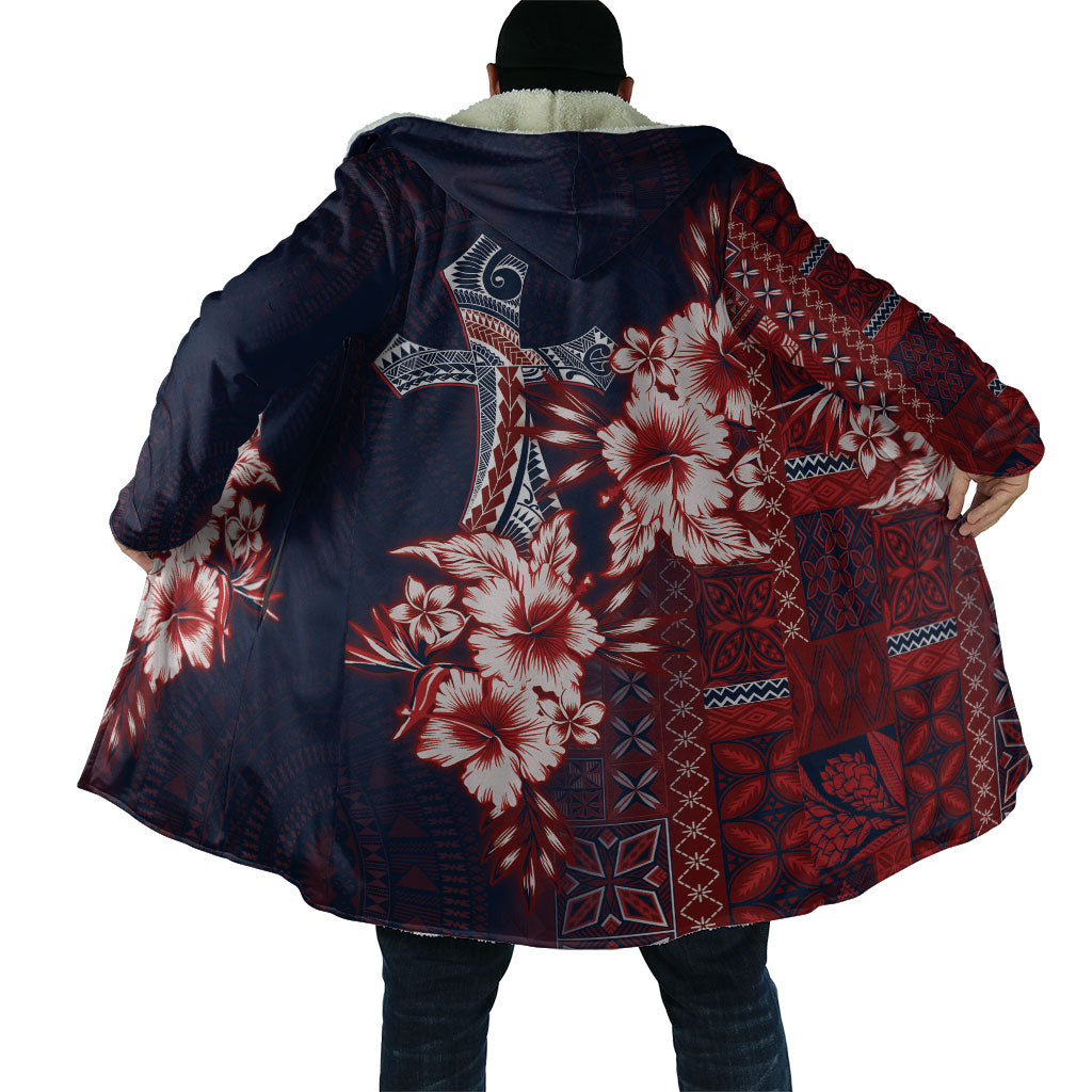 Samoa AIGA Mamanu Siapo Malu Motifs Cloak Flag Color