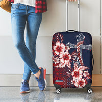 Samoa AIGA Mamanu Siapo Malu Motifs Luggage Cover Flag Color