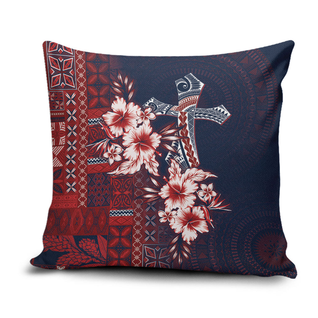 Samoa AIGA Mamanu Siapo Malu Motifs Pillow Cover Flag Color