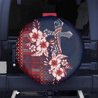 Samoa AIGA Mamanu Siapo Malu Motifs Spare Tire Cover Flag Color