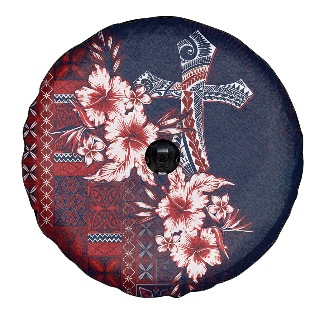 Samoa AIGA Mamanu Siapo Malu Motifs Spare Tire Cover Flag Color