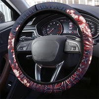 Samoa AIGA Mamanu Siapo Malu Motifs Steering Wheel Cover Flag Color