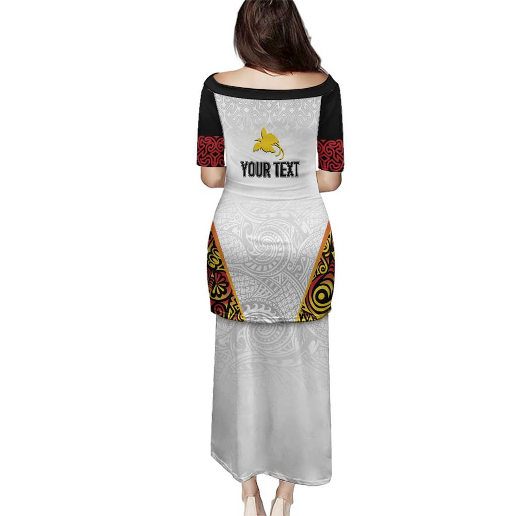 Personalized Papua New Guinea Family Matching Puletasi and Hawaiian Shirt Hapi De bilong Indipendens PNG LT7 - Polynesian Pride