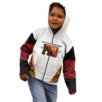 Personalized Papua New Guinea Kid Hoodie Hapi De bilong Indipendens PNG LT7 - Polynesian Pride