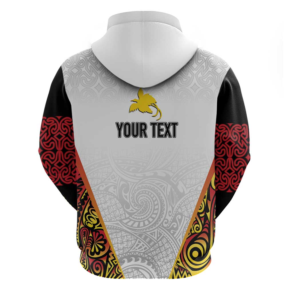 Personalized Papua New Guinea Zip Hoodie Hapi De bilong Indipendens PNG