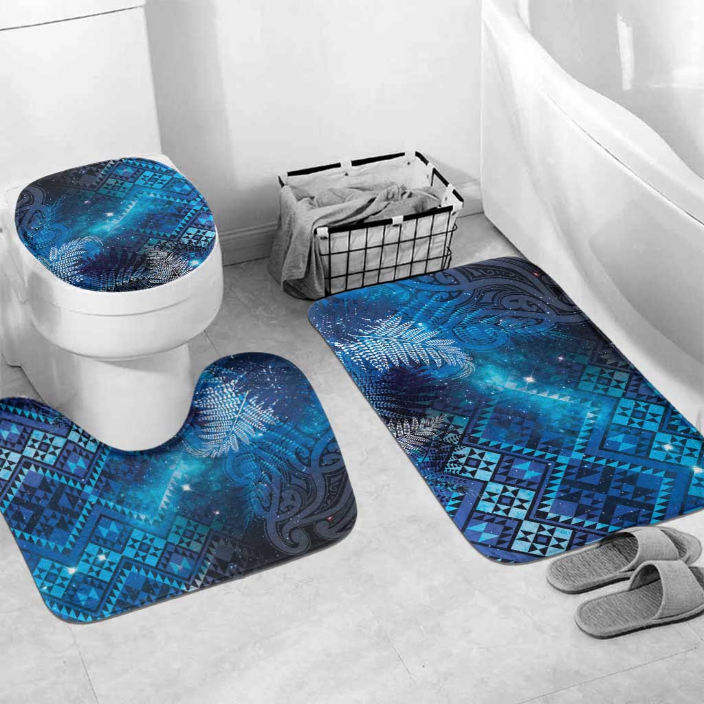 Aotearoa Taniko Matariki Bathroom Set Cosmic Blue
