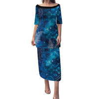 Aotearoa Taniko Matariki Puletasi Cosmic Blue