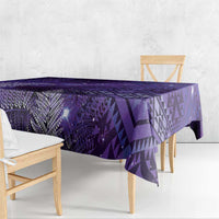 Aotearoa Taniko Matariki Tablecloth Cosmic Violet