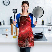 Aotearoa Taniko Matariki Apron Cosmic Red