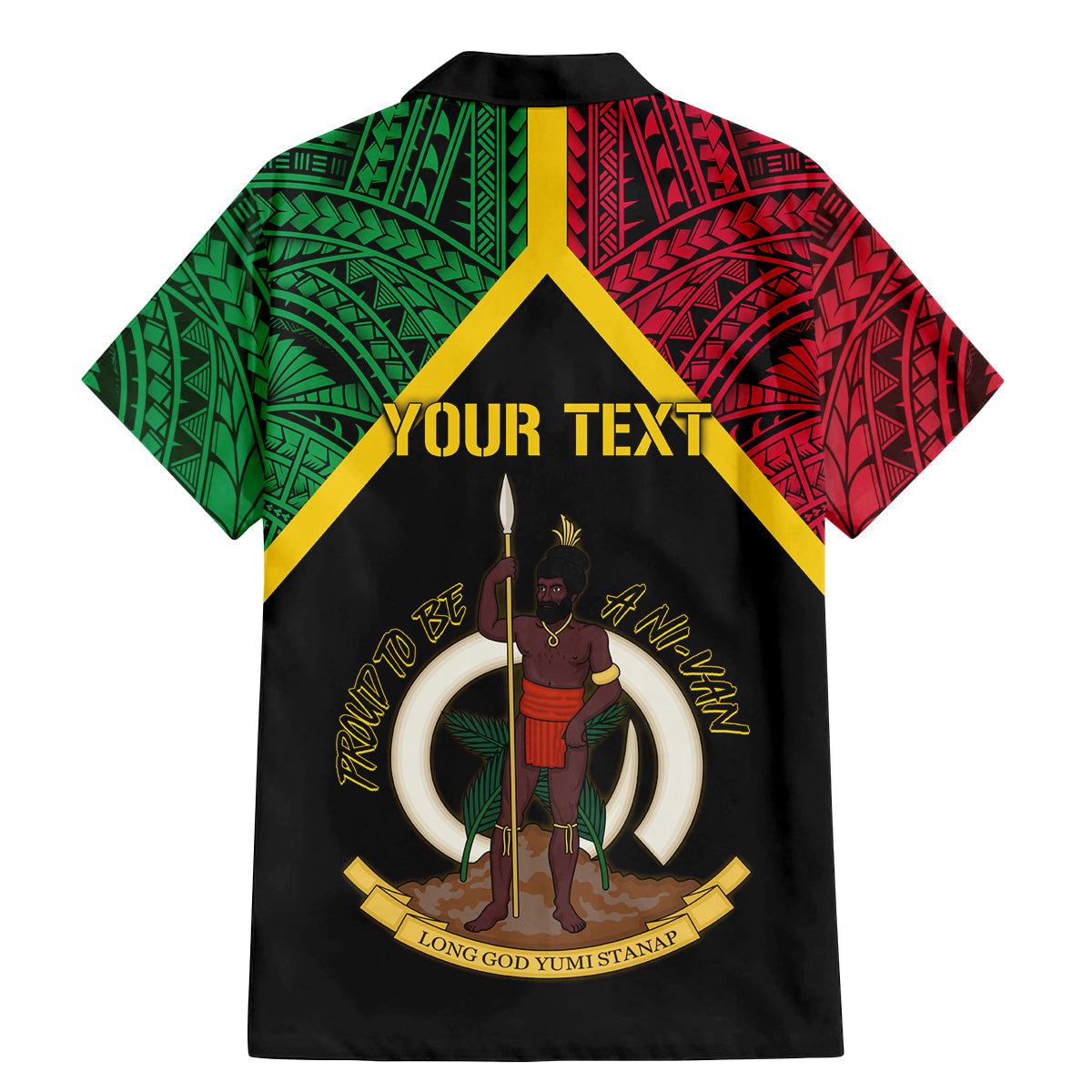 Vanuatu 44th Independence Anniversary Family Matching Mermaid Dress and Hawaiian Shirt LT7 - Polynesian Pride