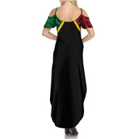 Vanuatu 44th Independence Anniversary Family Matching Summer Maxi Dress and Hawaiian Shirt LT7 - Polynesian Pride