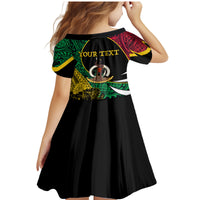 Vanuatu Independence Day Yumi 44 Family Matching Mermaid Dress and Hawaiian Shirt LT7 - Polynesian Pride
