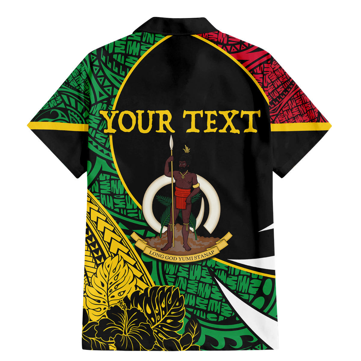 Vanuatu Independence Day Yumi 44 Family Matching Mermaid Dress and Hawaiian Shirt LT7 - Polynesian Pride