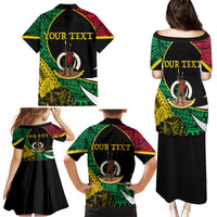 Vanuatu Independence Day Yumi 44 Family Matching Puletasi and Hawaiian Shirt LT7 - Polynesian Pride