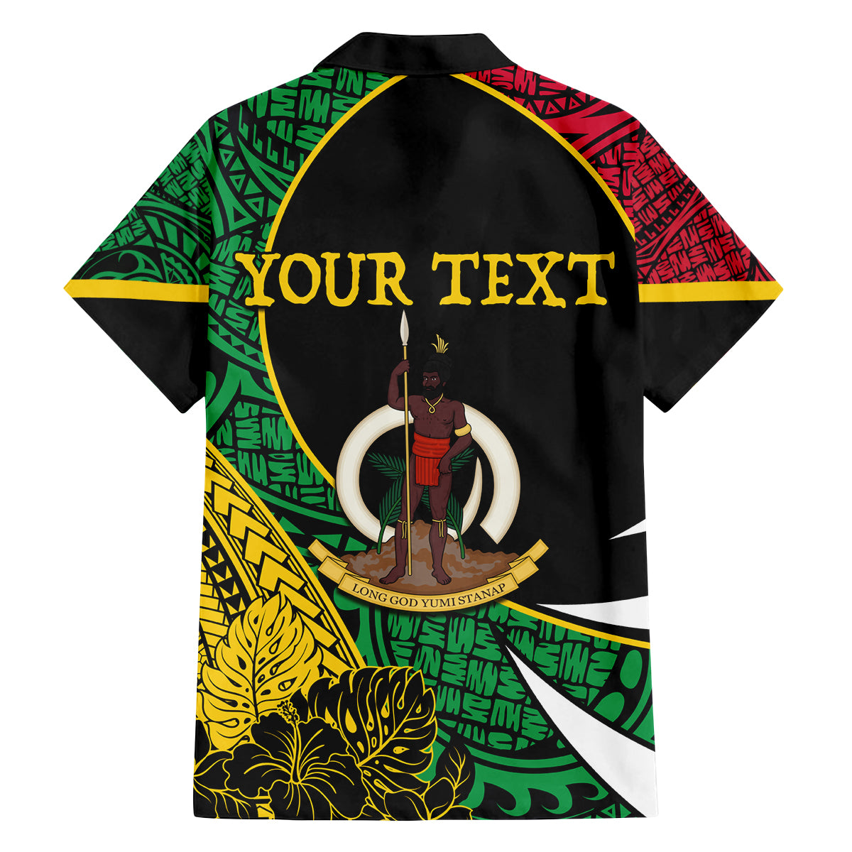 Vanuatu Independence Day Yumi 44 Family Matching Summer Maxi Dress and Hawaiian Shirt LT7 - Polynesian Pride
