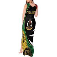 Vanuatu Independence Day Yumi 44 Tank Maxi Dress LT7 - Polynesian Pride