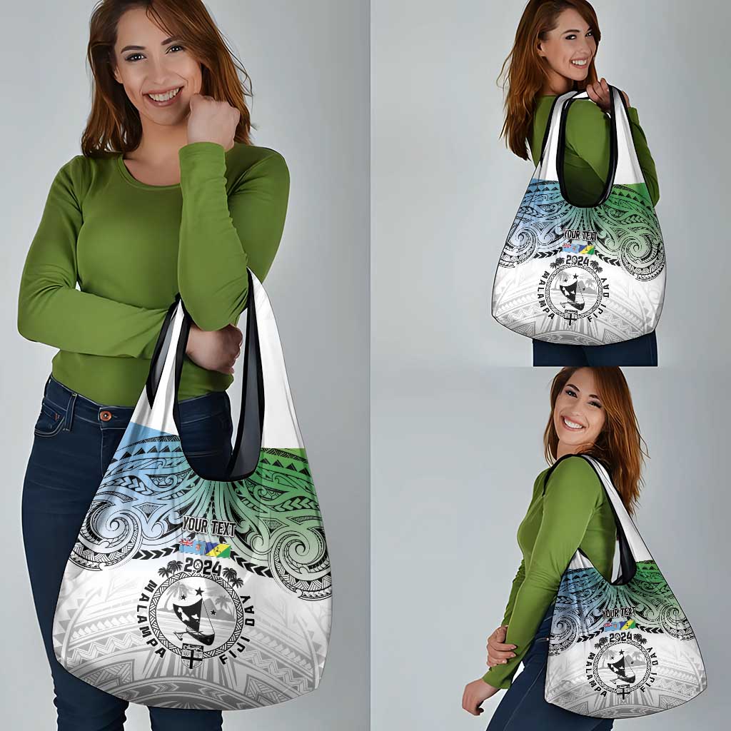Malampa Fiji Day Grocery Bag Gradient Style