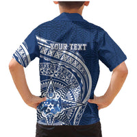 Tonga Queen Salote College Personalized Family Matching Mermaid Dress and Hawaiian Shirt Ngatu Tokelaufeletoa Motifs LT7 - Polynesian Pride