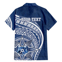 Tonga Queen Salote College Personalized Family Matching Mermaid Dress and Hawaiian Shirt Ngatu Tokelaufeletoa Motifs LT7 - Polynesian Pride