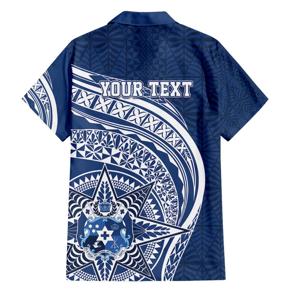 Tonga Queen Salote College Personalized Family Matching Off Shoulder Maxi Dress and Hawaiian Shirt Ngatu Tokelaufeletoa Motifs LT7 - Polynesian Pride
