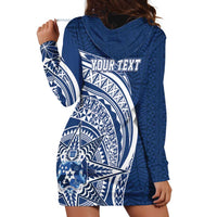 Tonga Queen Salote College Personalized Hoodie Dress Ngatu Tokelaufeletoa Motifs LT7 - Polynesian Pride