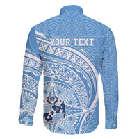 Tonga Apifo'ou Kolisi Personalized Family Matching Long Sleeve Bodycon Dress and Hawaiian Shirt Ngatu Tokelaufeletoa Motifs LT7 - Polynesian Pride