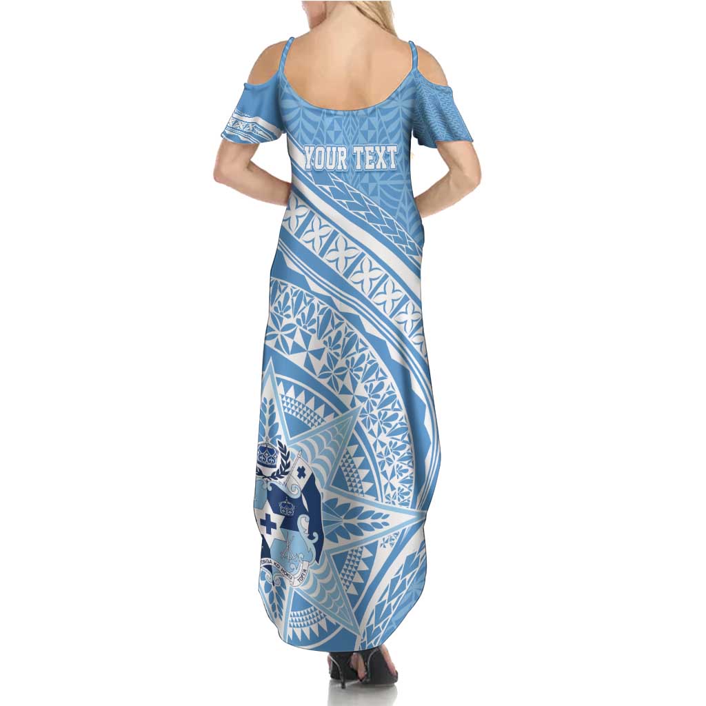 Tonga Apifo'ou Kolisi Personalized Family Matching Summer Maxi Dress and Hawaiian Shirt Ngatu Tokelaufeletoa Motifs LT7 - Polynesian Pride