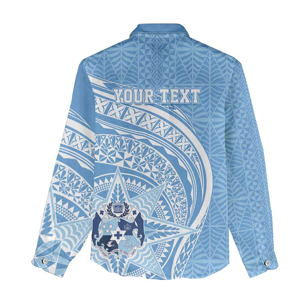 Tonga Apifo'ou Kolisi Personalized Women Casual Shirt Ngatu Tokelaufeletoa Motifs LT7 - Polynesian Pride