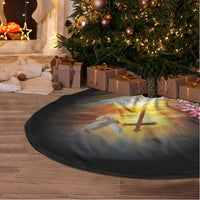 Hawaii Mokihana Mix Pikake Leis Mahalo 'Olelo Tree Skirt Black LT7 - Polynesian Pride