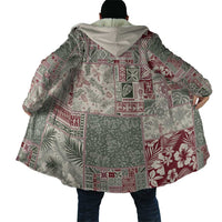 Aloha Hawaii Pastel Christmas Patchwork Cloak Classic Style - Polynesian Pride