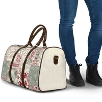 Aloha Hawaii Pastel Christmas Patchwork Travel Bag Classic Style - Polynesian Pride
