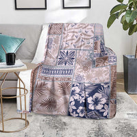 Aloha Hawaii Pastel Christmas Patchwork Blanket Rustic Style LT7 - Polynesian Pride
