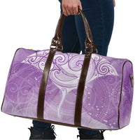 Epilepsy Awareness Maori Aotearoa Travel Bag Manta Ray - Purple Glaze LT7 - Polynesian Pride