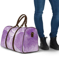 Epilepsy Awareness Maori Aotearoa Travel Bag Manta Ray - Purple Glaze LT7 - Polynesian Pride