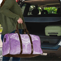 Epilepsy Awareness Maori Aotearoa Travel Bag Manta Ray - Purple Glaze LT7 - Polynesian Pride