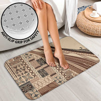 Pasifika Women's Day - Samoa Siapo Malu Tattoo Inspired Bathroom Set Beige
