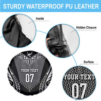 2025 Rugby Championship New Zealand Custom Spare Tire Cover Poutama Motifs LT7 - Polynesian Pride