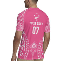 2025 Rugby Championship New Zealand Custom Rugby Jersey Poutama Motifs - Pink Out LT7 - Polynesian Pride