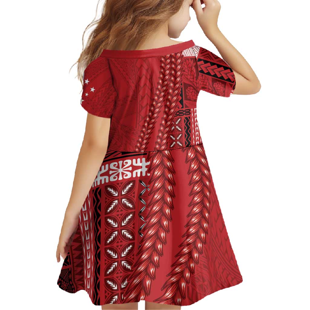 Samoa FAST Siapo Family Matching Off Shoulder Maxi Dress and Hawaiian Shirt Tatau-Ulafala Vines LT7 - Polynesian Pride