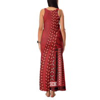 Samoa FAST Siapo Family Matching Tank Maxi Dress and Hawaiian Shirt Tatau-Ulafala Vines LT7 - Polynesian Pride