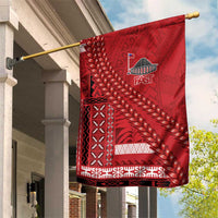 Samoa FAST Siapo Garden Flag Tatau-Ulafala Vines - Polynesian Pride