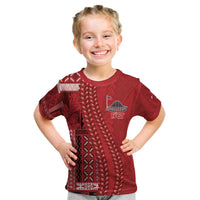 Samoa FAST Siapo Kid T Shirt Tatau-Ulafala Vines - Polynesian Pride