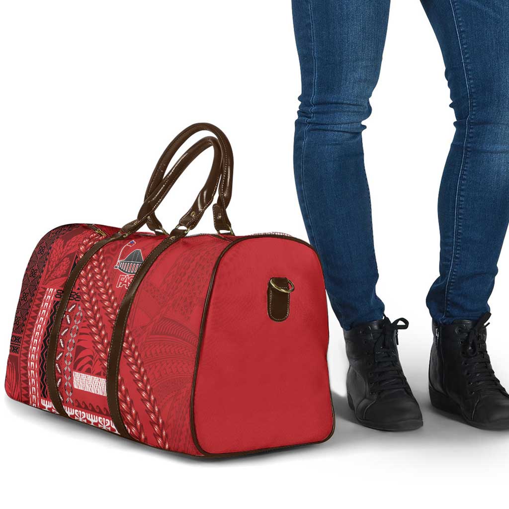 Samoa FAST Siapo Travel Bag Tatau-Ulafala Vines - Polynesian Pride