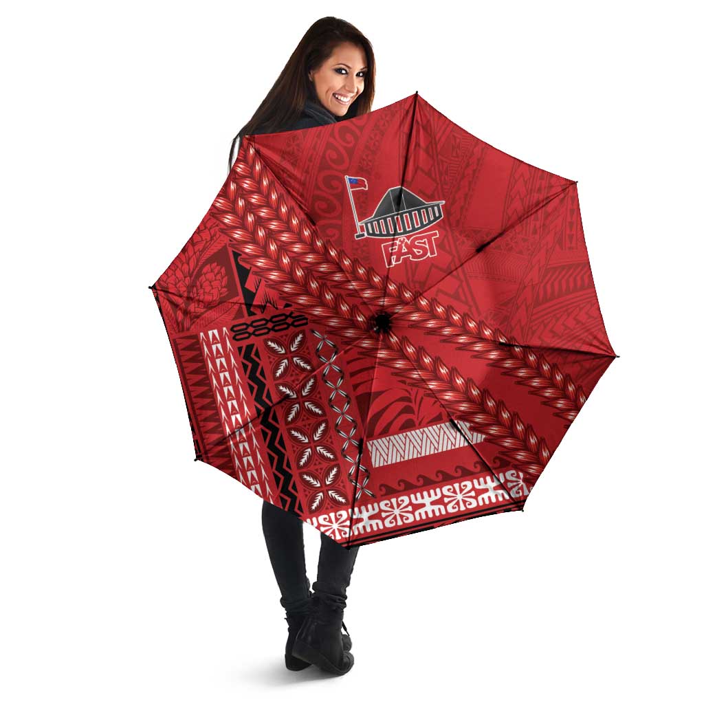 Samoa FAST Siapo Umbrella Tatau-Ulafala Vines - Polynesian Pride