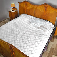 Niue White Sunday Tapu Fanau Quilt Fiti Pua Mix Hiapo Tapa LT7 - Polynesian Pride