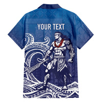 Samoa Manuia le Aso Tuto'atasi Siapo Motif Family Matching Long Sleeve Bodycon Dress and Hawaiian Shirt Warrior with Nifo Oti LT7 - Polynesian Pride