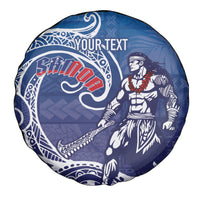 Samoa Manuia le Aso Tuto'atasi Siapo Motif Spare Tire Cover Warrior with Nifo Oti LT7 - Polynesian Pride